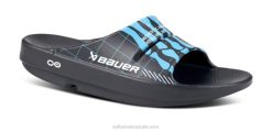 Bauer Skeleton OOFOS Women's OOahh Limited Slide Sandal 404R21