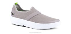 Gray OOFOS Women's OOmg Low Shoe 404R79
