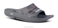 Slate OOFOS Women's OOahh Limited Slide Sandal 404R10