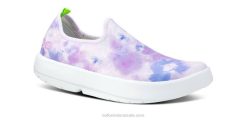 Tie Dye Lavender OOFOS Women's OOmg eeZee Low Shoe 404R74