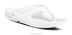 White OOFOS Women's OOriginal Sandal 404R64